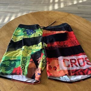 Reebok Multicolor Athletic Men's Shorts